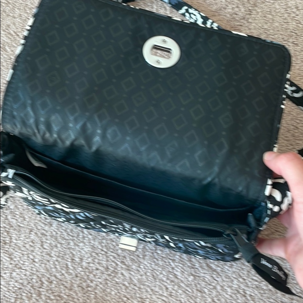 Vera Bradley Paisley Noir Crossbody Bag - Picture 4 of 8
